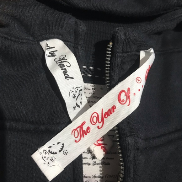 TYO The Year Of… The Pig Embroidered Black XL Hoodie - Picture 7 of 7